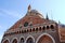 Facade of the Basilica of St. Anthony in Padua in the Veneto (Italy)