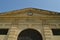 Facade Of The Beautiful Market Of Chania With Its Beautiful Clock In The Center. History Architecture Travel.