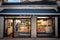 Facade of Boucherie de Paris, a typical French butcher shop selling meat and cured foods