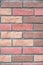 Facade brick wall vintage colour