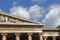 Facade of the British Museum in London