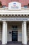 Facade of a building at the University of Adelaide. Australian Institute for Machine learning. Vertical picture. Adelaide,