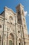 Facade of the Cathedral of Brunelleschi in Florence