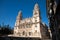 Facade of Cathedral in Jaen city