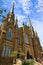 Facade of Cathedral Parish at St. Dunstanâ€™s Basilica