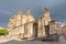 Facade of the cathedral of Plasencia, Extremadura