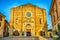 Facade of the Cathedral in Salo, Lake Garda, Italy
