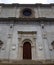 Facade of the Cathedral of San Lorenzo in Lugano, Switzerland