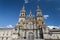 Facade of the Cathedral Santiago de Compostela