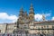 Facade of the Cathedral Santiago de Compostela