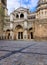 Facade of Cathedral of Toledo, Spain