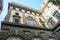 Facade of the the Central funicular station in Augusteo square.Naples, Italy