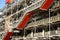 Facade of the Centre Pompidou in Paris