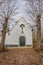 Facade of the chapel of the Hermitage in Schaelsberg in the Dutch countryside