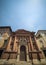 The facade of the Chiesa di San Carlo in the city of Ferrara Italy