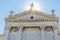 Facade of the chiesa San Giorgio Maggiore in Venice, Italy