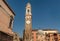 Facade of the Church of the Holy Apostle in Venice, Italy