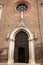 Facade the church of Saint Eufemia in Verona.