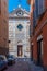 facade of Church of Saint Theresa of the Infant Jesus in Parma,