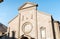 Facade of the Church of Saints Gervasio and Protasio, Domodossola, Italy