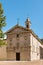 Facade of Church of San Rocco in Lugano, Switzerland