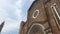 Facade of the church of Santa Anastasia, Verona, Italy.