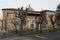 Facade Of The Church Santa Maria La Mayor Of The XV Century Construction In Silleria Cemented In Romanica .Ezcaray. Architecture,