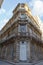 Facade of a colonial building with balcony in old Havana, Cuba, Caribbean