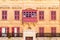 Facade with colorful balcony and shutters, Mdina, Malta