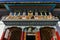 Facade detail of Tibetan Buddhism Temple in Sikkim, India