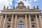 The facade details of the Humboldt University Berlin, Germany.