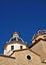 Facade with dome of the Altea cathedral, Alicante - Spain