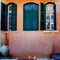 Facade with door and windows Neve Tzedek