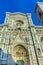 Facade Duomo Cathedral Florence Italy