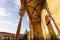 Facade of the Duomo di Cefalu cathedral in Cefalu, Sicily, Italy