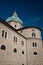 The facade of famous Salzburg cathedral, Austria