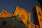 The Facade of Florence Cathedral in golden light