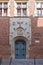 Facade of former Hotel de Bernuy & Reniassance portal with gothic details, Toulouse, now occupied by College Pierre de Fermat