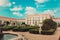 Facade and garden of Queluz National Palace