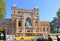 Facade of the Georgian National Opera and Ballet Theater of Tbilisi in Eastern style, Tbilisi, Georgia