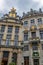 Facade of the Guilds of Grand Place, Brussels, Belgium