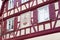 Facade of a half-timbered house, Germany