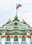 Facade of Hermitage Museum closeup