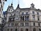 Facade of the historic building with baroque decorations, seat of the Graz City Hall.