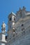 Facade of the historic cloister of Einsiedeln, Switzerland