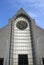 Facade of historical church, Lille.