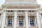 Facade of Hofburg Burgtheater in Vienna, Austria