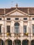 Facade of an Italian Venetian villa.