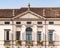 Facade of an Italian Venetian villa.