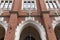 Facade of Jagiellonian University, Krakow, Poland